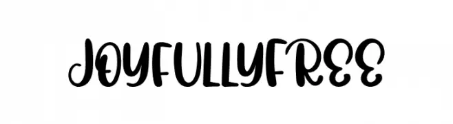 JoyfullyFREE  Frei Schriftart Herunterladen