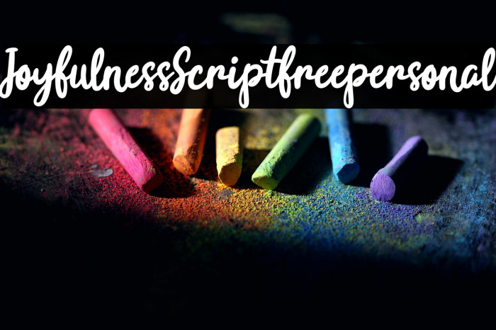 Joyfulness-Scriptfreepersonal Example 3