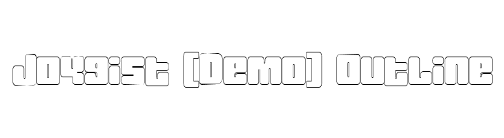 Joygist [Demo] Outline  Descarca Fonturi Gratis