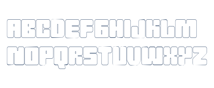 Joygist [Demo] Outline Uppercase