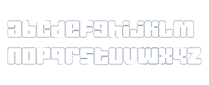 Joygist [Demo] Outline Lowercase