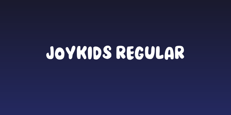 Joykids Regular Social Header