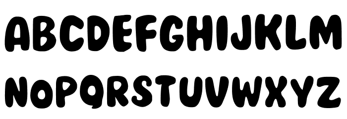 Joykids Regular Schriftart Kleinbuchstaben