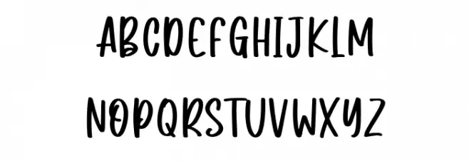 Joylady Free Regular Font Alte caractere