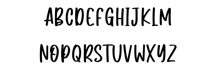 Joylady Free Regular फ़ॉन्ट अपरकेस