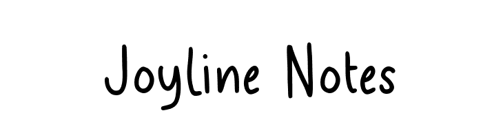 Joyline Notes  Free Fonts Download