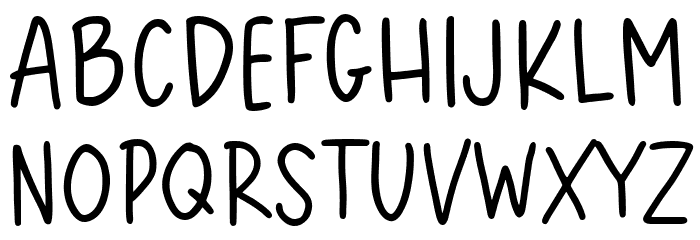 Joyline Notes Polices MAJUSCULES