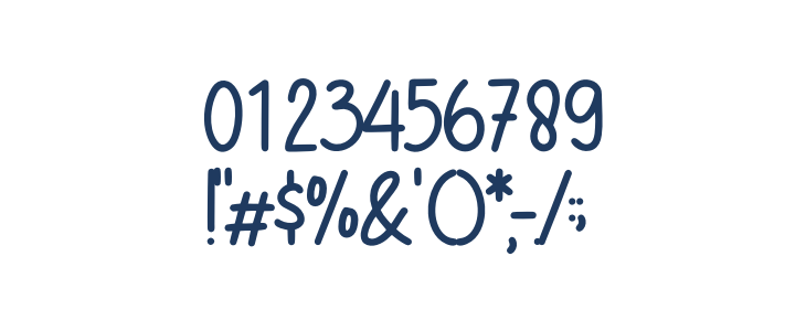 Joynoted Demo Other Characters