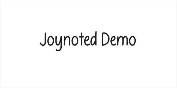Joynoted Demo Logo