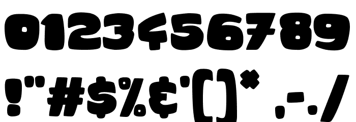 Joystick Font OTHER CHARS