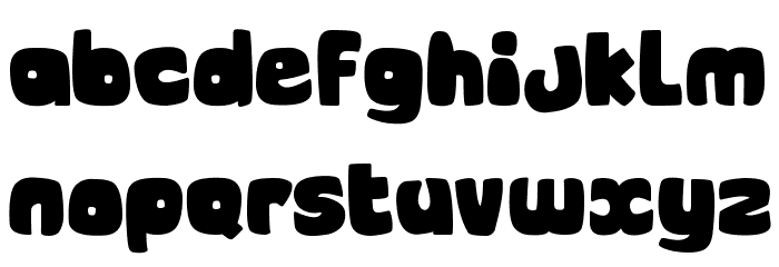 Joystick Font LOWERCASE