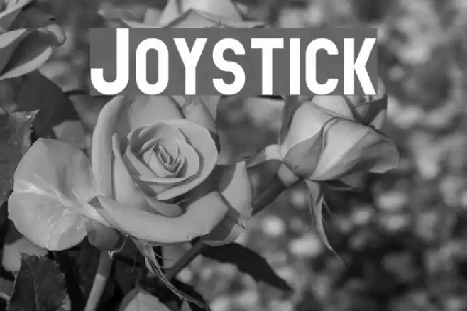 Joystick Font examples