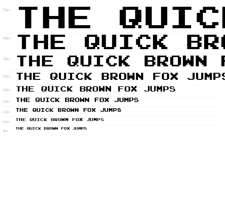 Joystix-Regular Waterfall