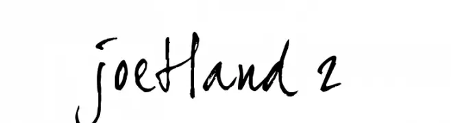 joeHand 2  免费字体下载