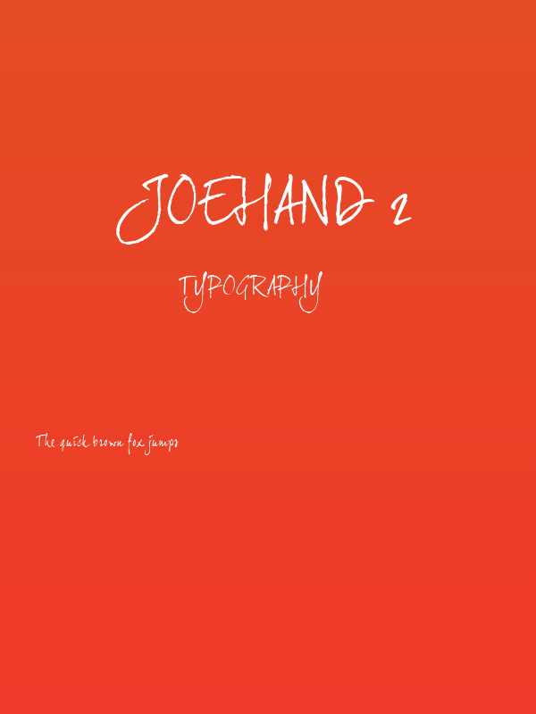 joeHand 2 Poster