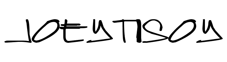 joeytisoy  Frei Schriftart Herunterladen