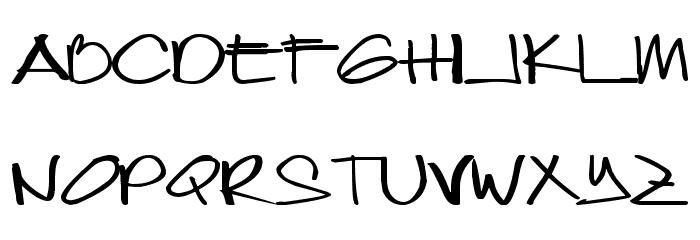 joeytisoy Font LOWERCASE