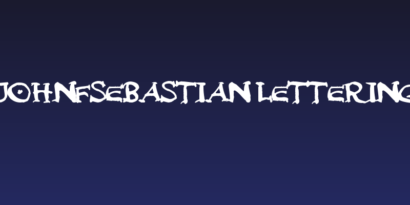 johnFsebastian Lettering Social Header