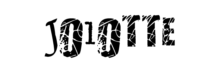 jolotte  font caratteri gratis