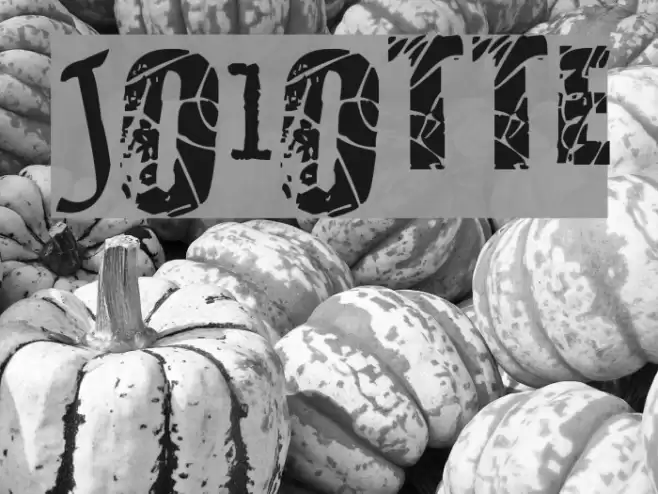 jolotte Font examples