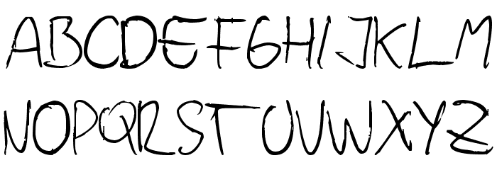 jopea302 Simple Font LOWERCASE