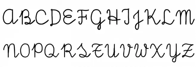 josemima Schriftart Groß