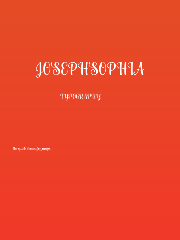 josephsophia Poster