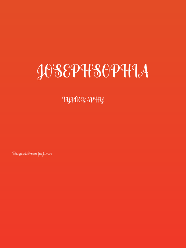 josephsophia Poster