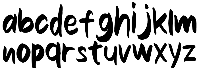 journey-Regular Font LOWERCASE
