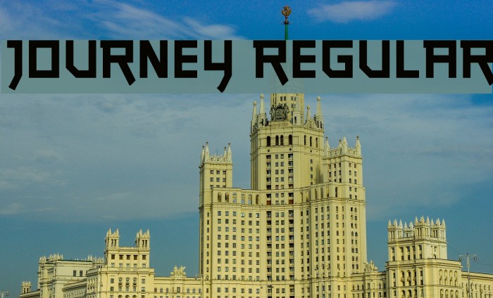 journey Regular Example 3