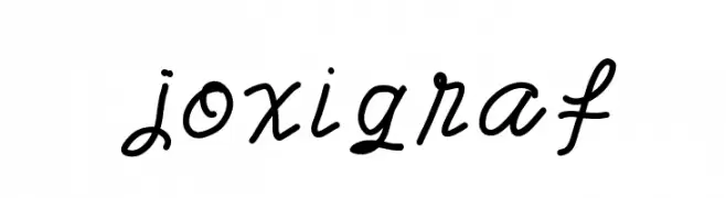 joxigraf  免费字体下载