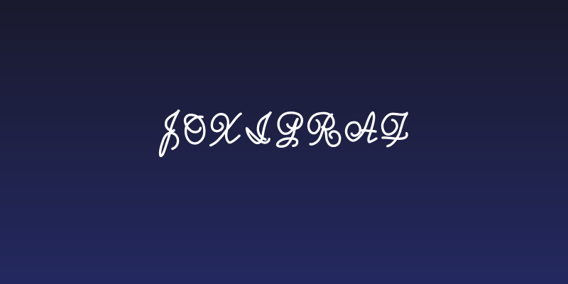 joxigraf Social Header