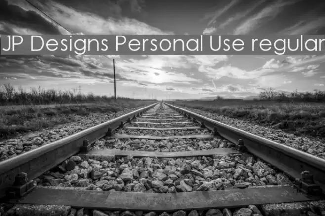 JP Designs Personal Use regular Polices examples