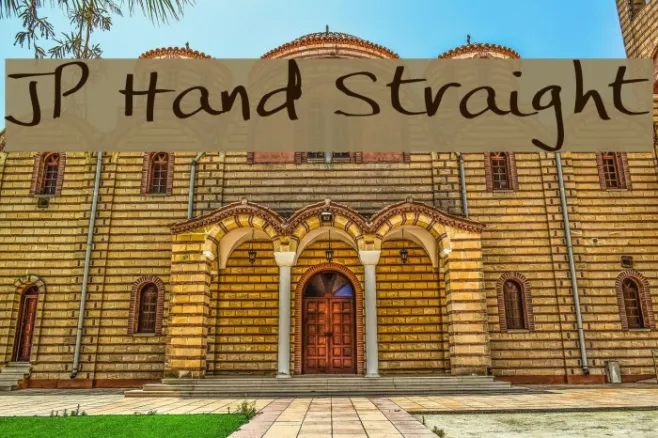JP Hand Straight Example 2