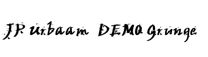 JP Urbaam  DEMO Grunge  Free Fonts Download