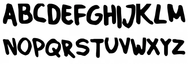 JPfont Font Litere mari