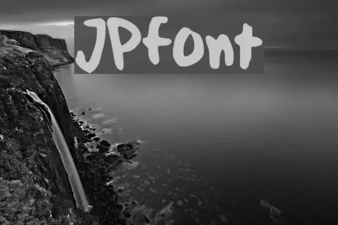 JPfont Font examples