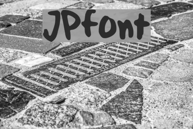 JPfont Font examples