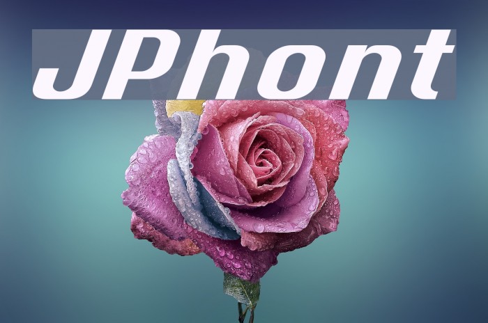 JPhont Font examples