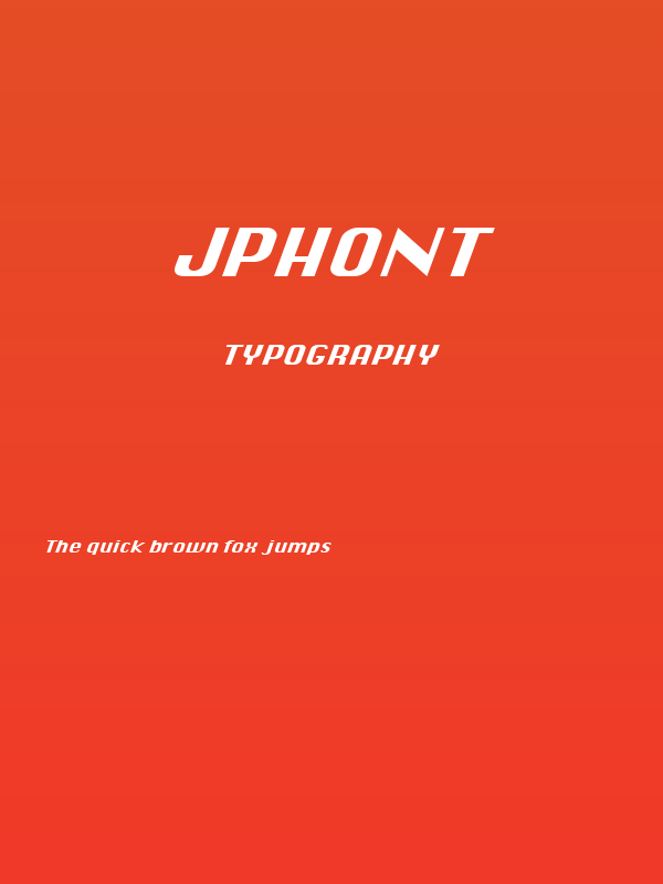 JPhont Poster