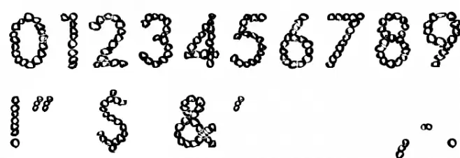 JptBubbles Font OTHER CHARS