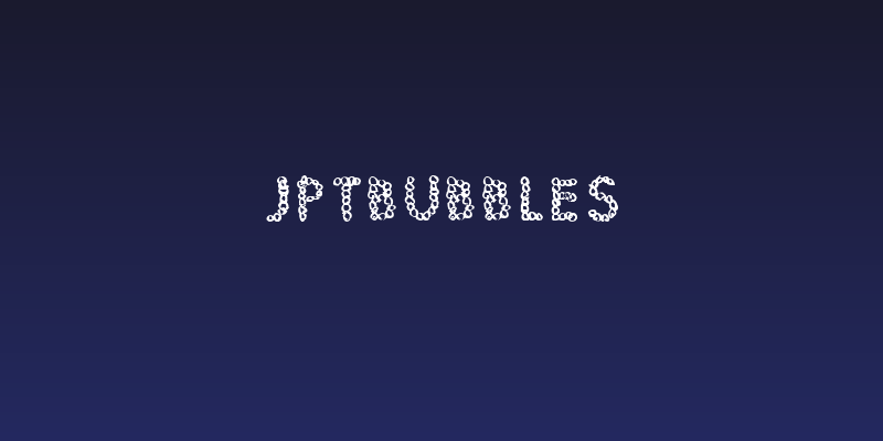 JptBubbles Social Header