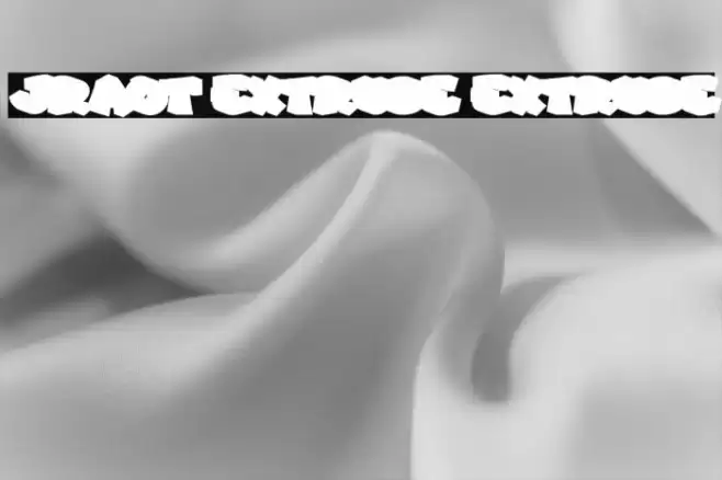 Jraot Extrude Extrude Caratteri examples