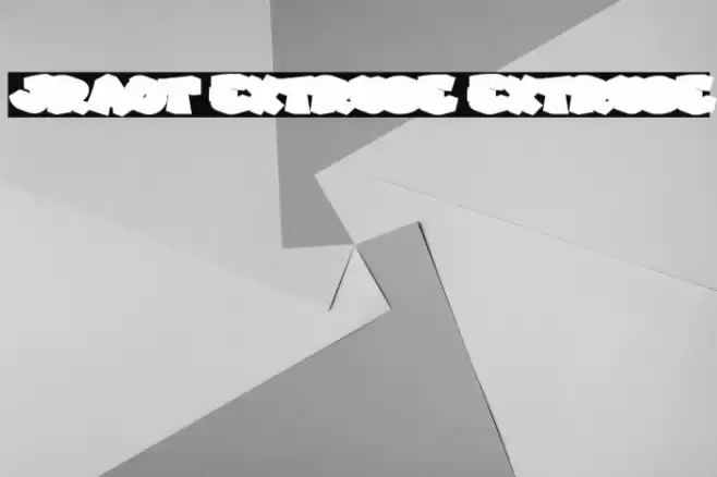 Jraot Extrude Extrude Caratteri examples