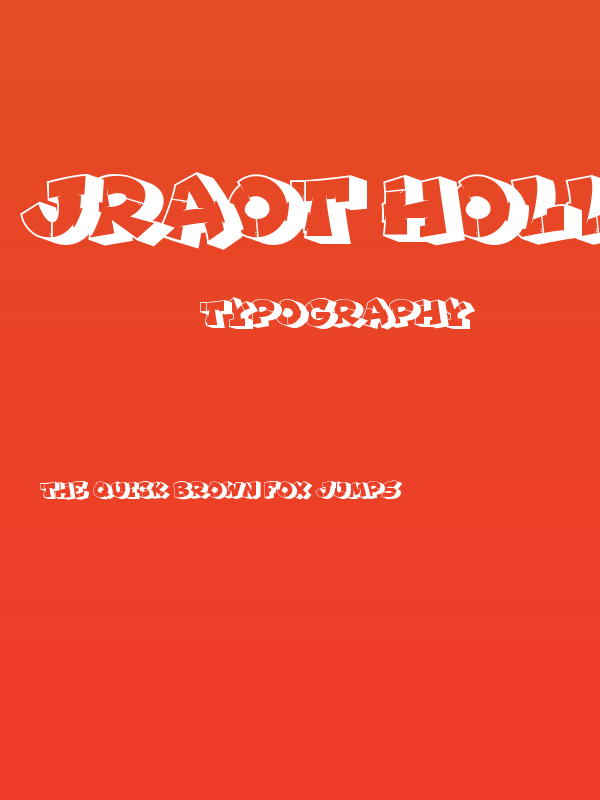 Jraot Hollow Hollow Poster