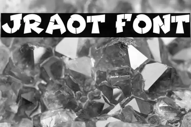Jraot Font examples