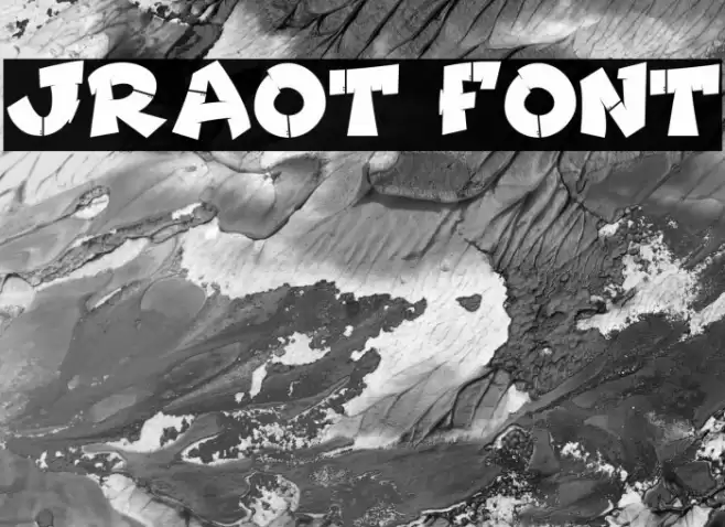 Jraot Font examples