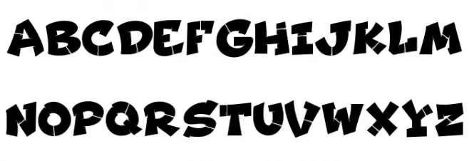 Jraot Font LOWERCASE