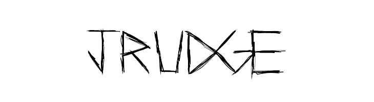 Jrudge  font caratteri gratis