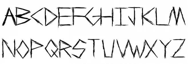 Jrudge Шрифта ВЕРХНИЙ